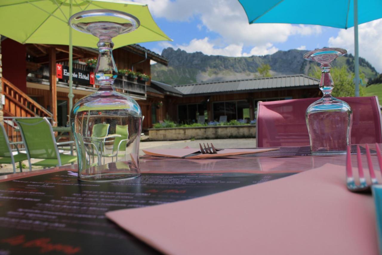 Chalet Hotel Vaccapark Le Praz de Lys Exteriér fotografie