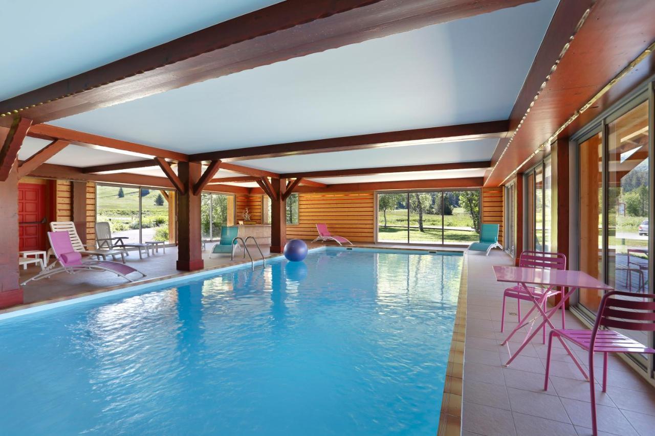 Chalet Hotel Vaccapark Le Praz de Lys Exteriér fotografie
